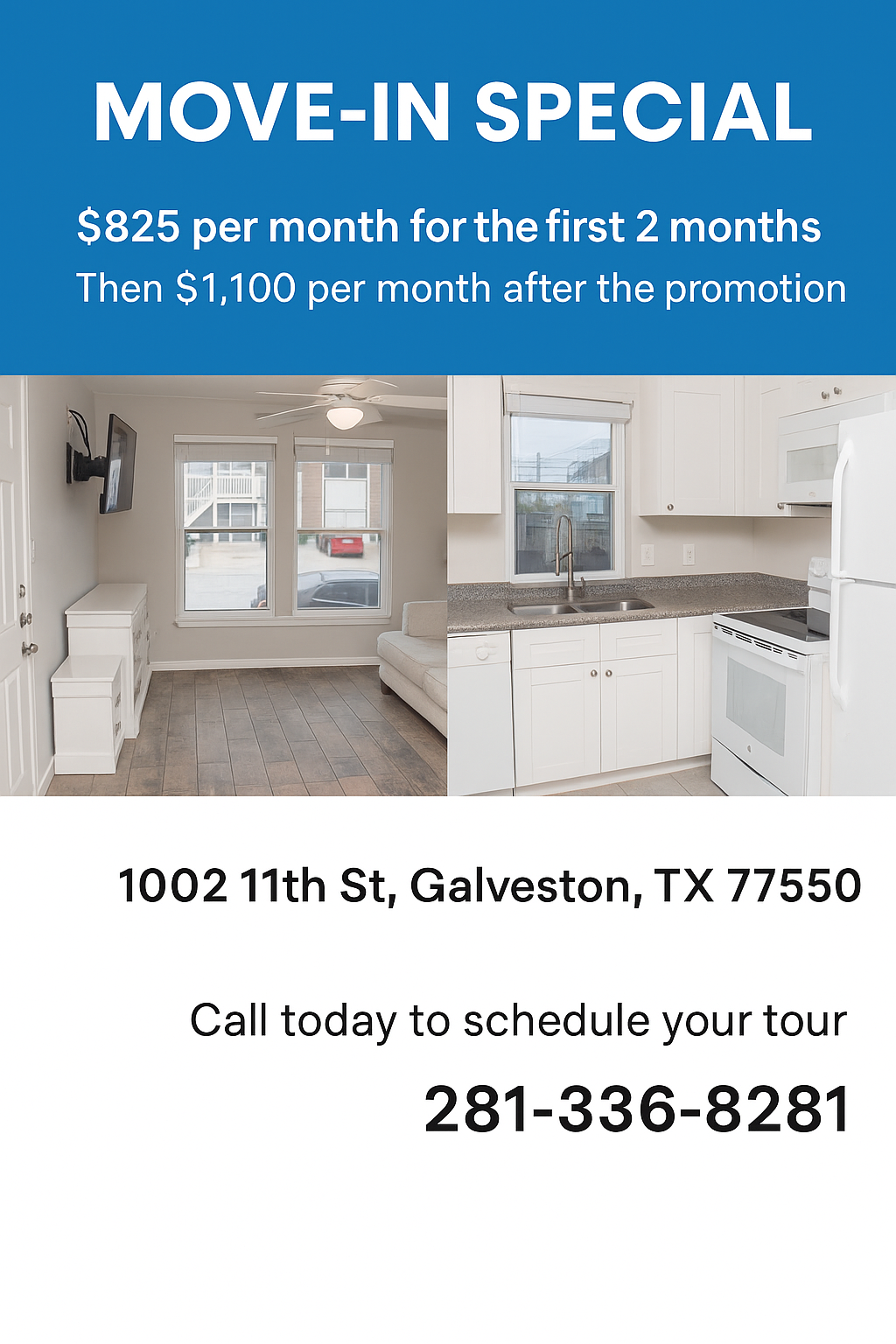 1002 11th St,Unit 3