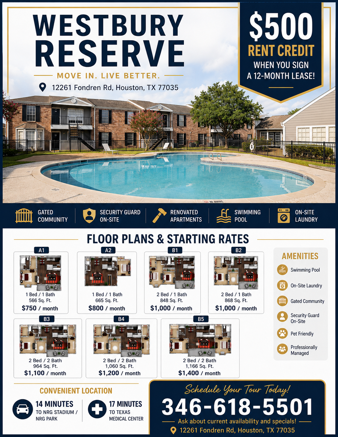 12261 Fondren Road - 1012